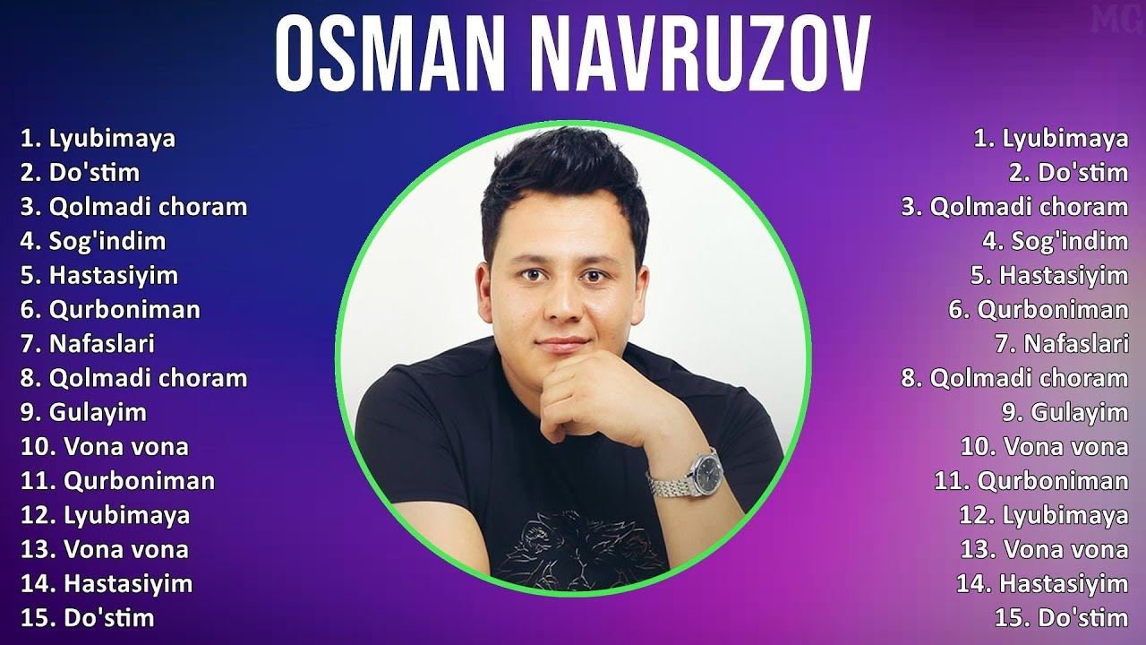 Osman Navruzov 2025 MIX Top Hits - Lyubimaya, Do'stim, Qolmadi choram, Sog'indim