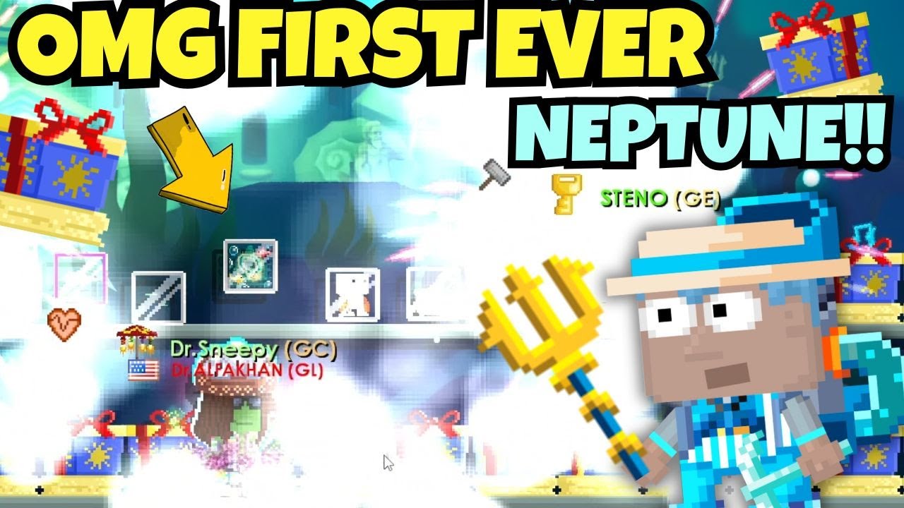 ОМГГГ, НАКОНЕЦ-ТО МОЙ ПЕРВЫЙ НЕПТУН!! 🌊 | GrowTopia SummerFest 2025