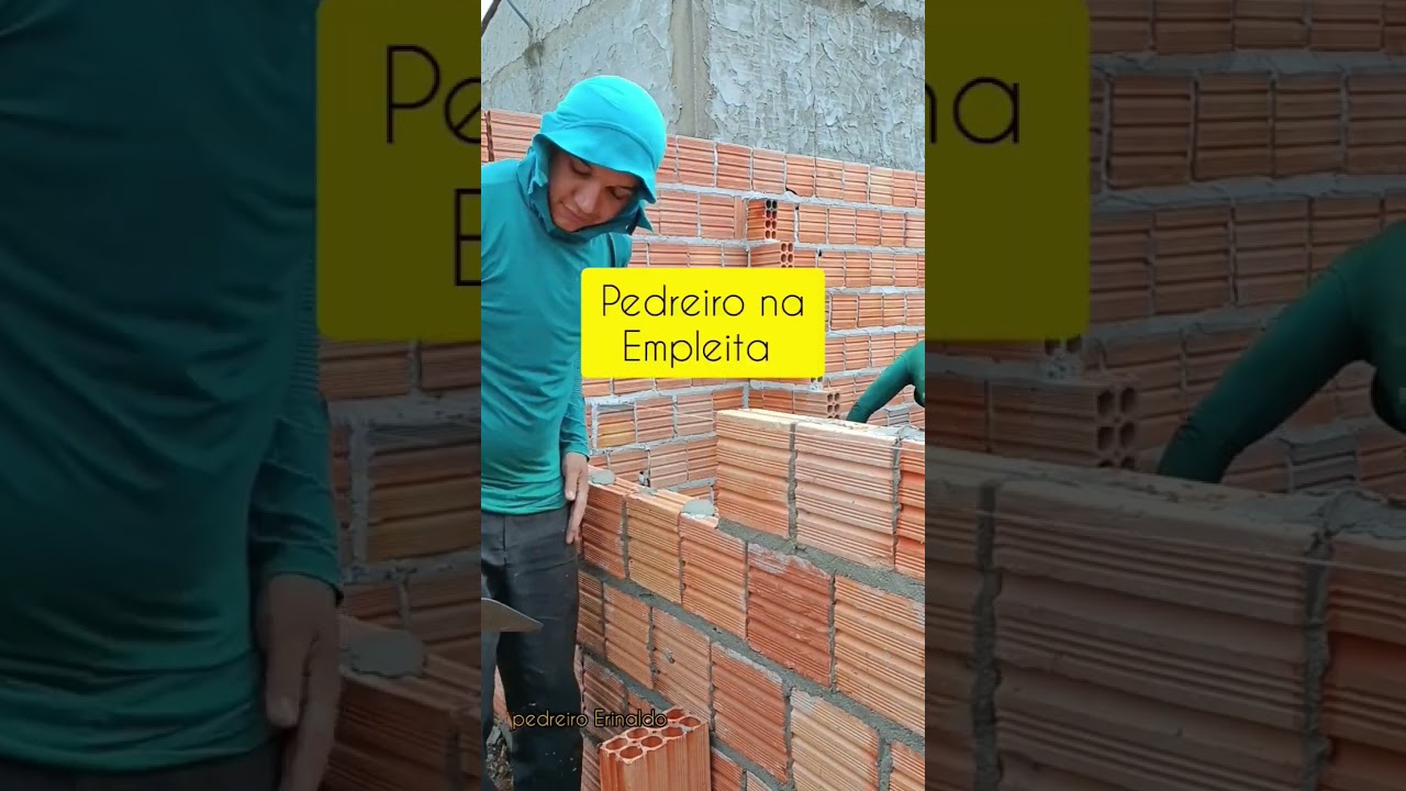 Pedreiro na Di&aacute;ria vs empreita.