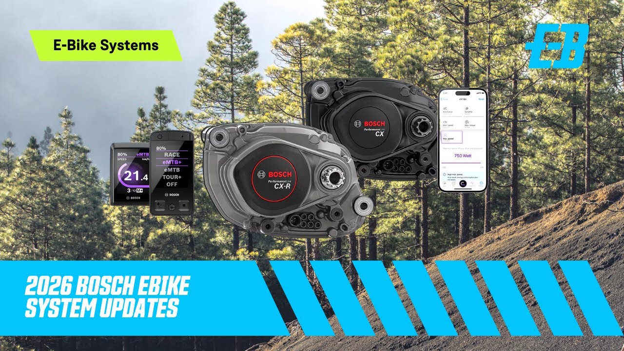 New Bosch eBike System updates for 2026, including 100Nm torque upgrade!