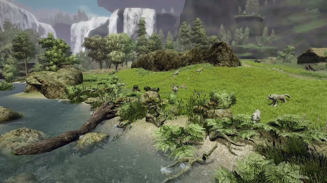 Gothic 3 🎶 Vista Point  🎶Ambience and Nature  🎶1 Hour Version 🎶 Peaceful Music & Nature Ambience 🎵