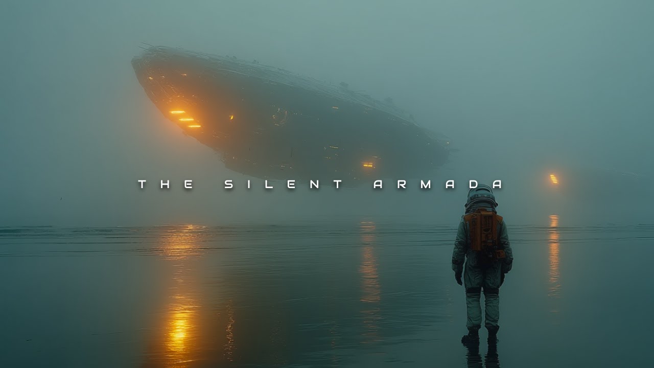 The Silent Armada | Atmo Futurist Sci Fi for Reading | 2 hours