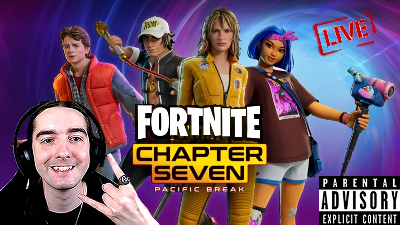 😈LIVE Fortnite - Battle Pass Grind - Chapter 7: Season 1