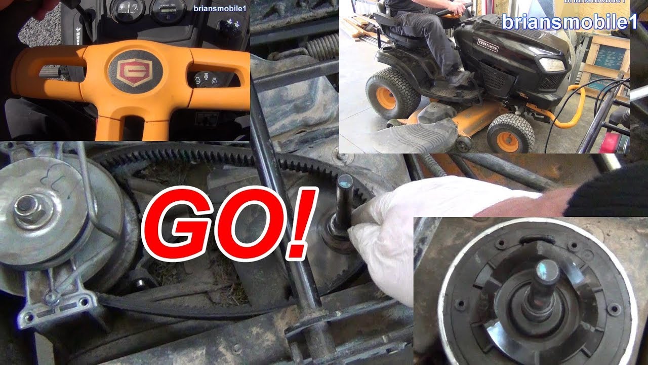 How do I fix a Newer Riding Mower That Wont Move