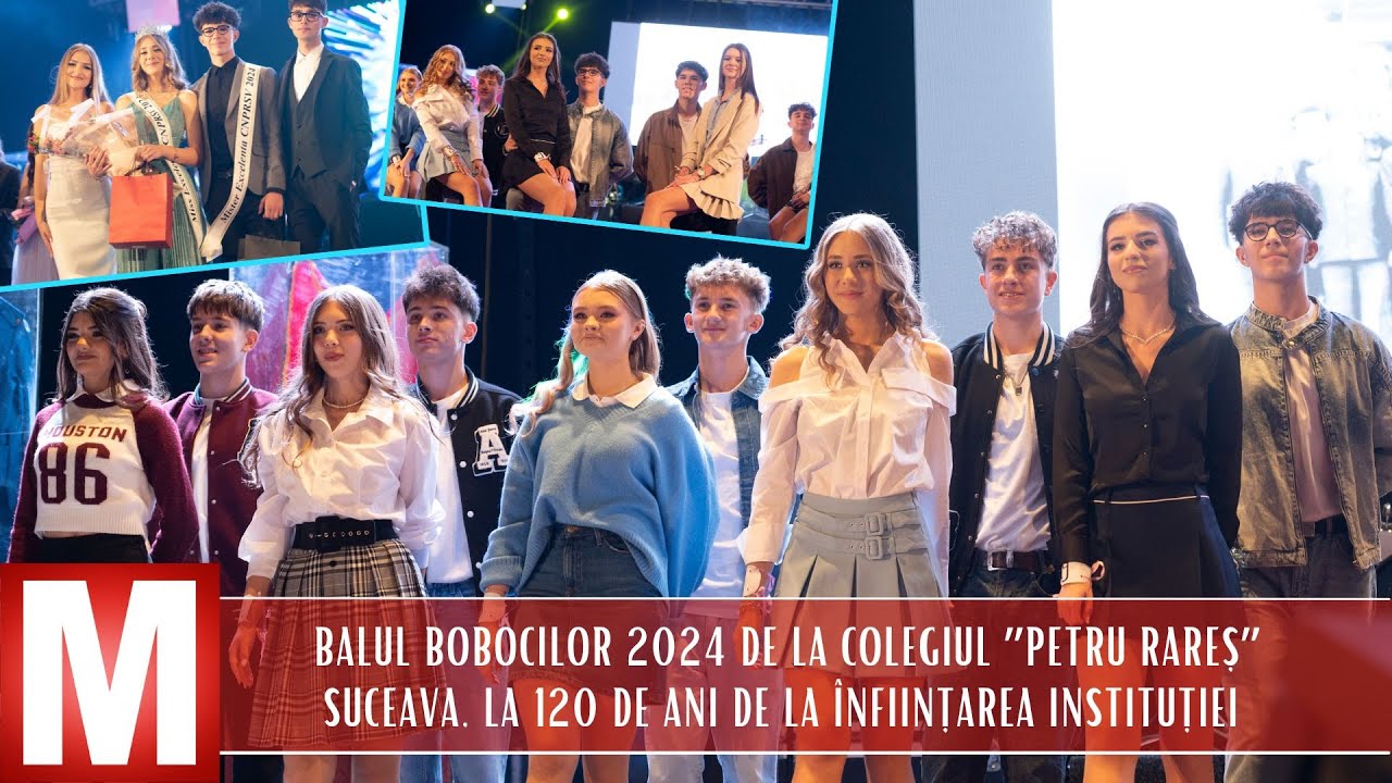 Balul Bobocilor de la Colegiul ”Petru Rareș” Suceava, la 120 de ani de la înființarea instituției