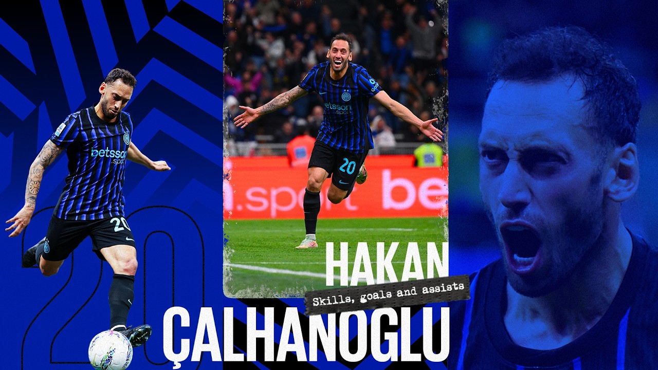 LE MAGIE DI HAKAN &Ccedil;ALHANOĞLU | SKILLS, GOL E ASSIST ⚽️✨😍