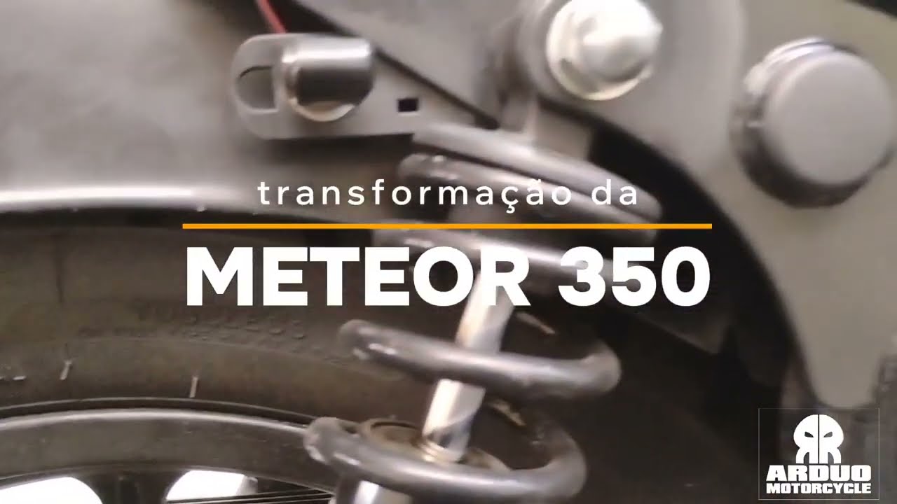 Transformação da Royal Enfield Meteor 350