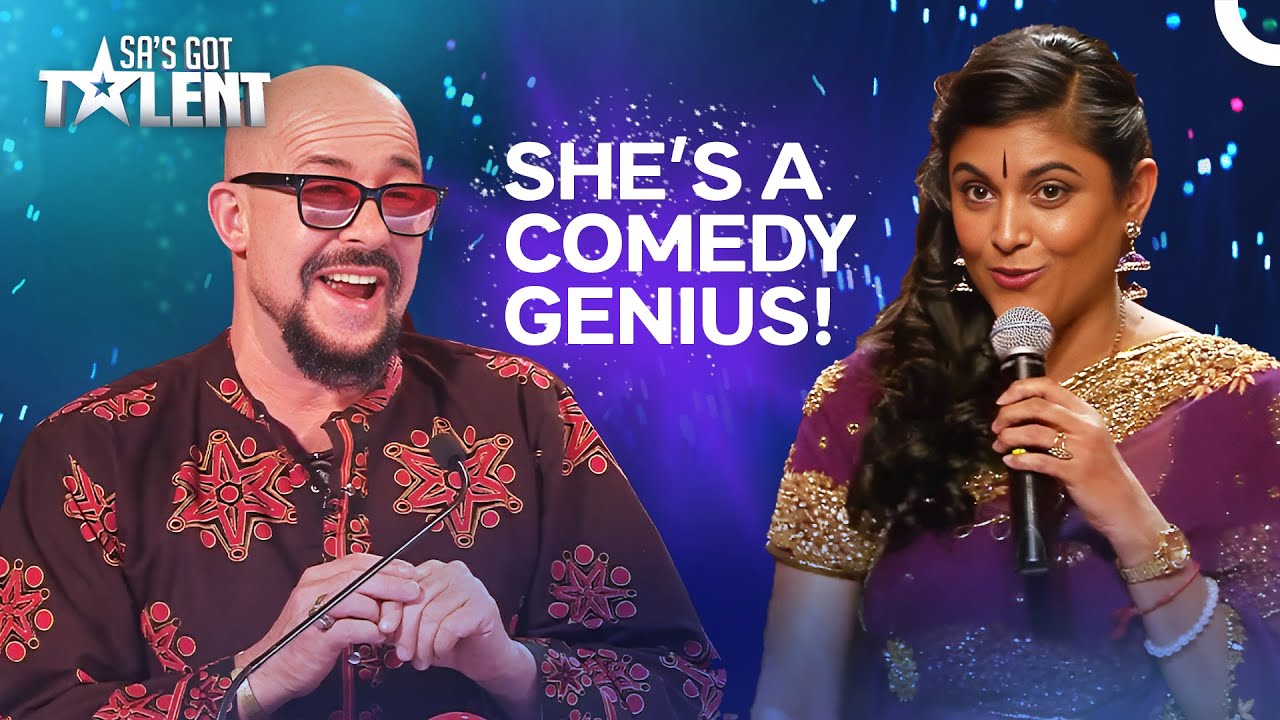 Judges Couldn&rsquo;t Stop Laughing at Anasia&rsquo;s Comedy Act! | South Africa's Got Talent