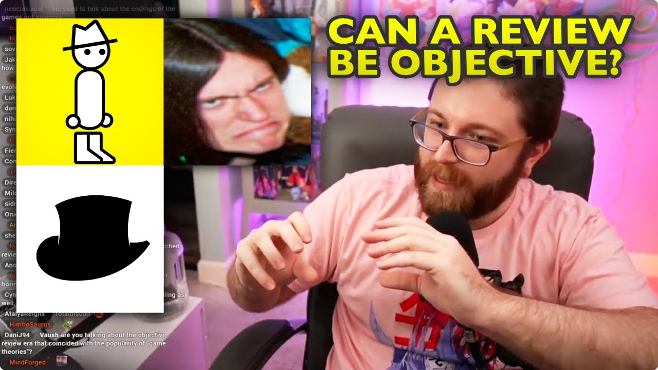 Vaush discusses video game review culture (Yahtzee, Total Biscuit, YMS)
