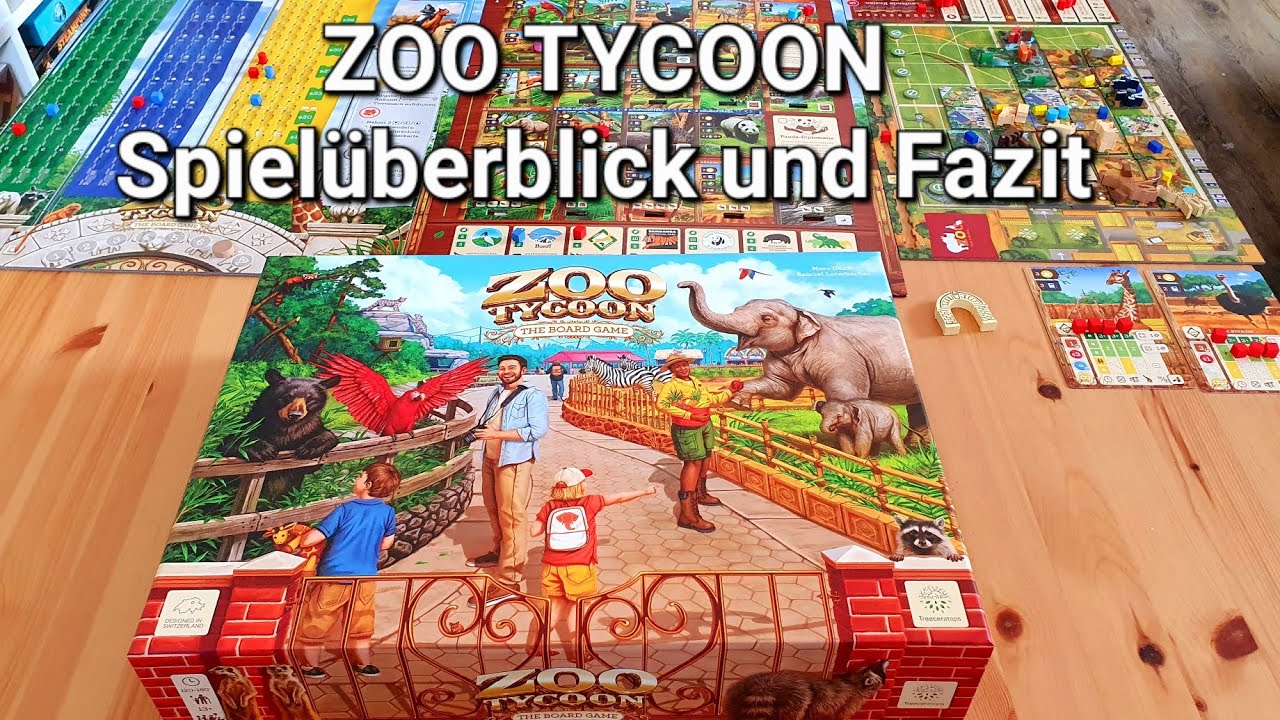 ZOO TYCOON, Spielüberblick + Fazit // #brettspielvibes
