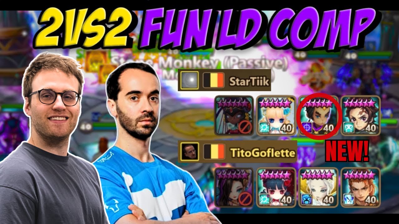 Je joue avec le bro STARTIK en 2vs2 full détente - Summoners War RTA