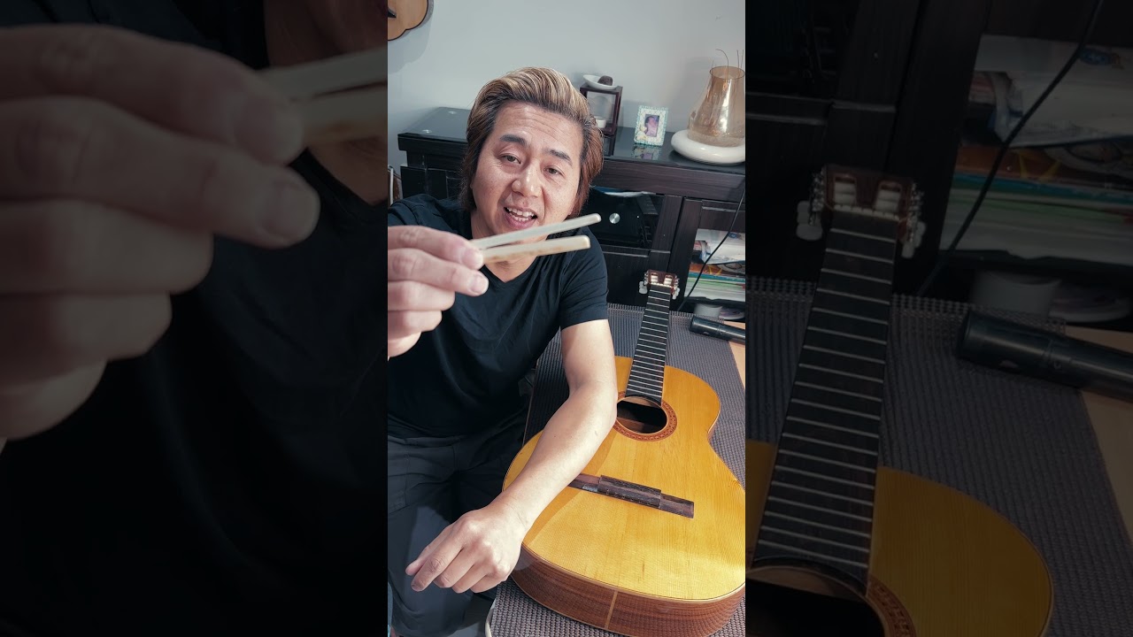 Installing a pickup preamp onto a classical guitar