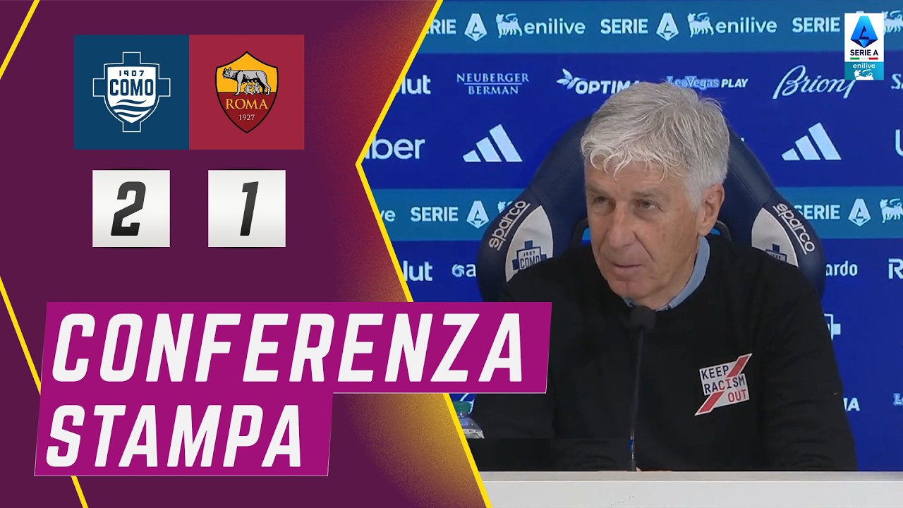Conferenza stampa | Gasperini dopo Como-Roma 15/03/2026