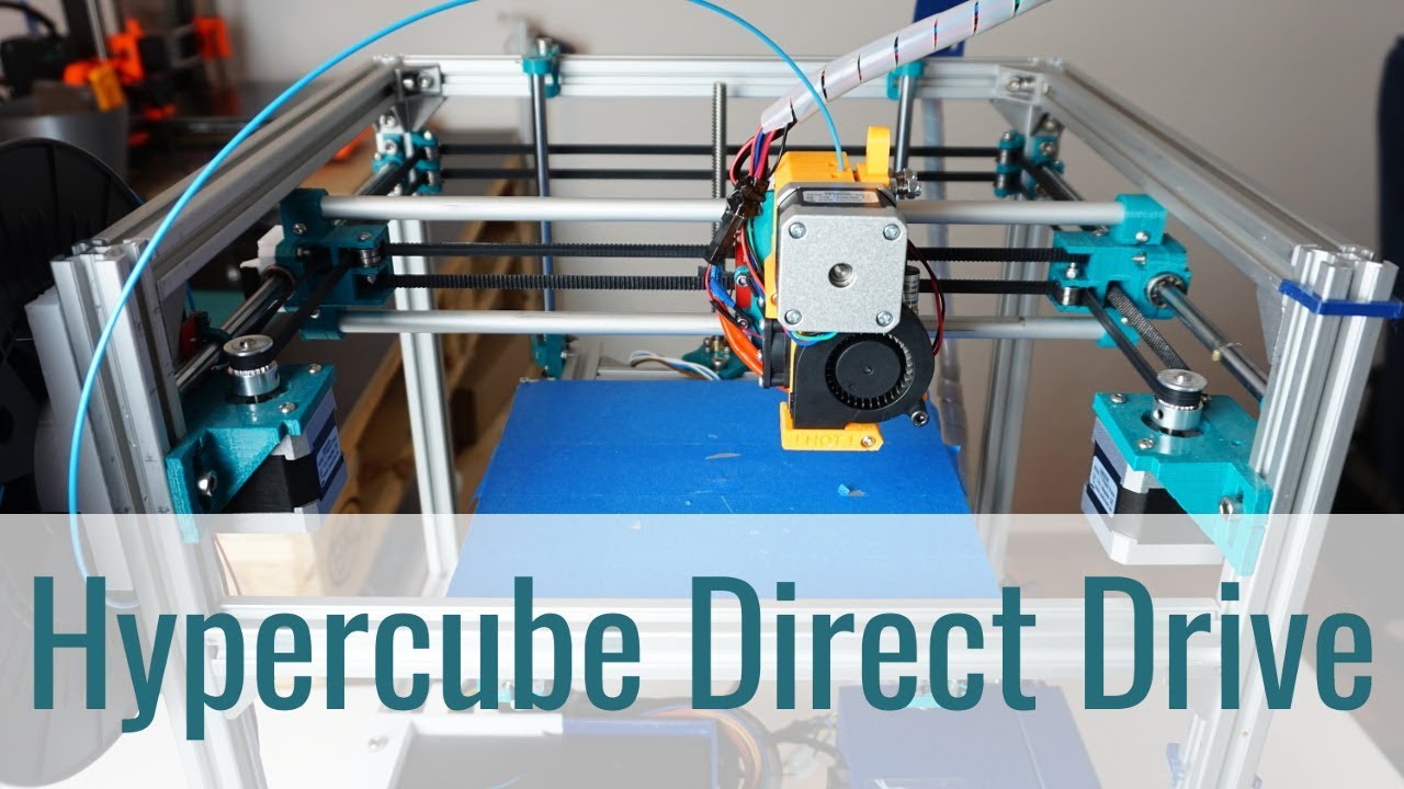 Hypercube Mod: Prusa i3 Direct Drive
