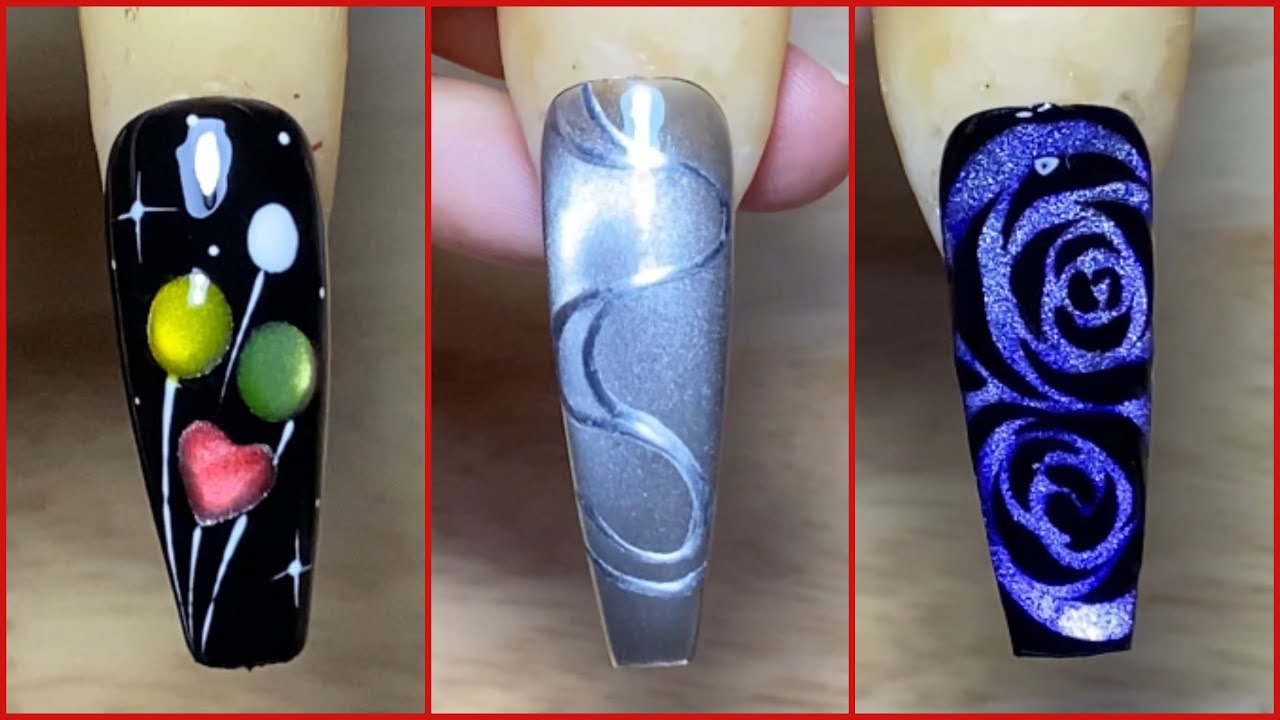 Cách design 3 mẫu nails mắt mèo đơn giản ai cũng làm được