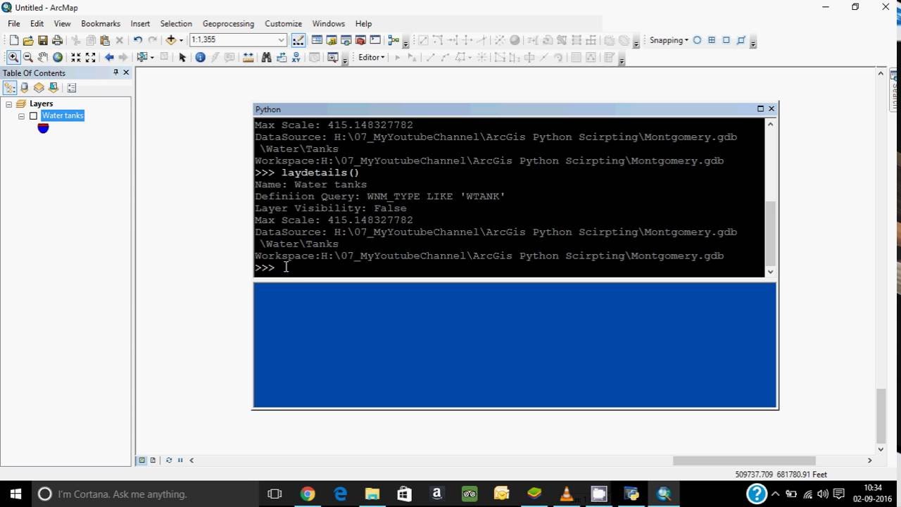 Part -2 Introduction to Arcpy