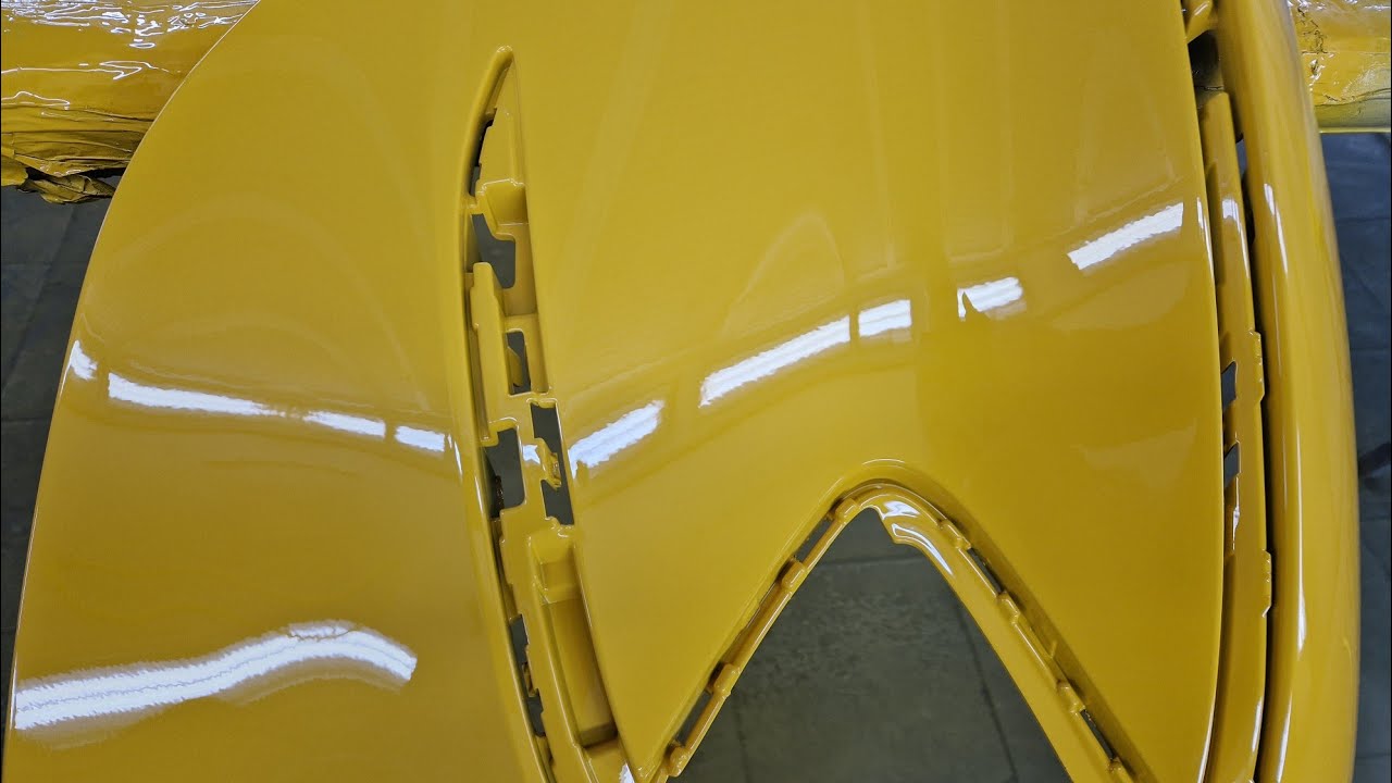 3 coats of bride yellow