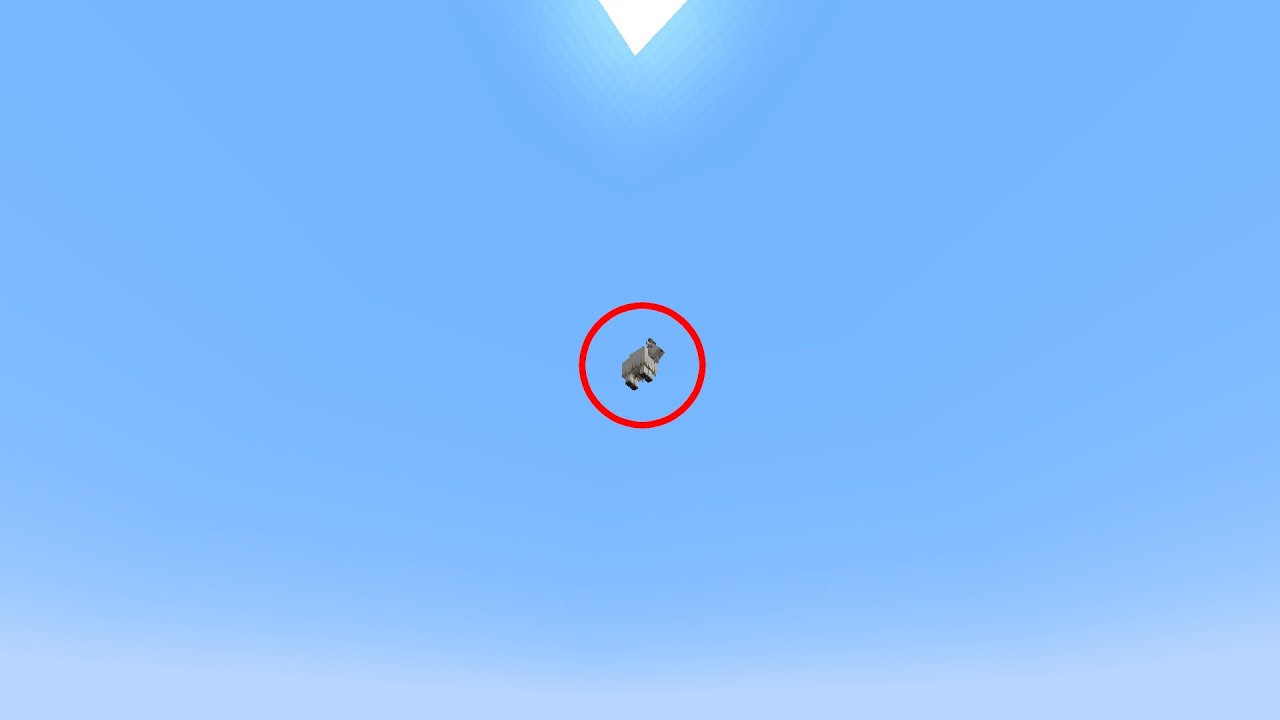 I gave Minecraft Goats JUMP BOOST because it's funny
