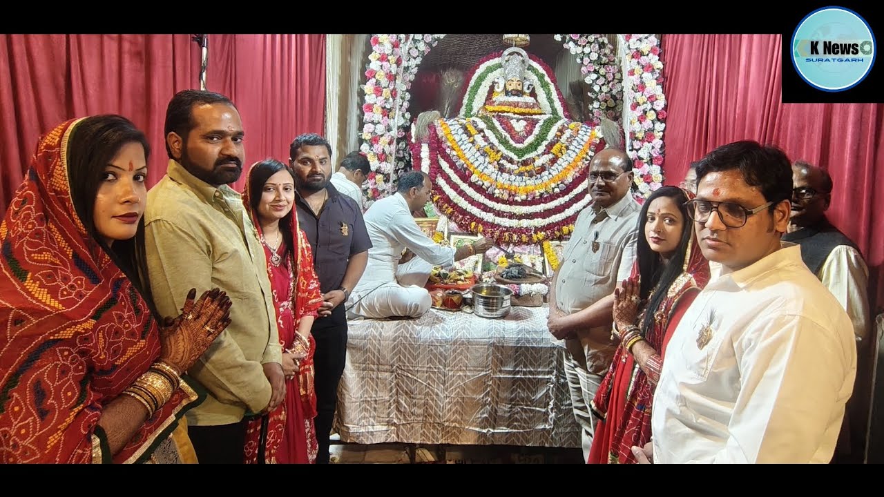 suratgarh: श्री श्याम सेवा समिति के 11 दिवसीय फाग महोत्सव के 8वें दिन गुप्ता परिवार ने किया किर्तन ।