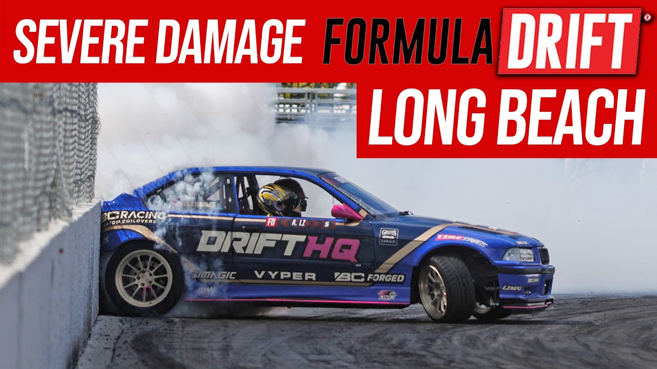 Surviving my First Laps Formula Drift Long Beach (Barely…)
