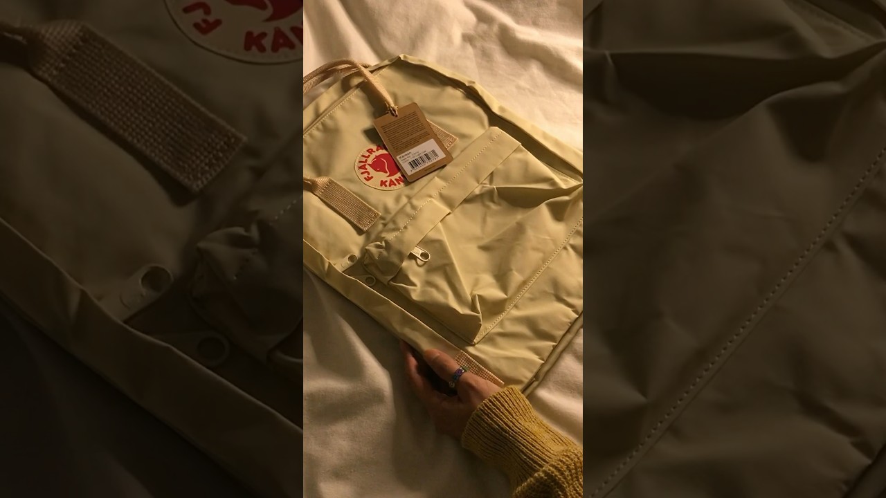 unboxing fjallraven kanken backpack 🛍️, 