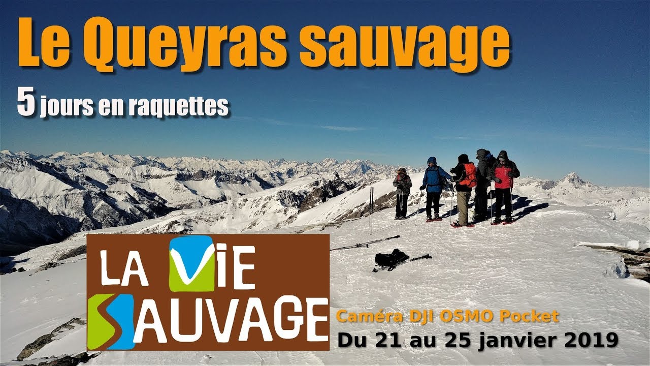 La Vie Sauvage - 5 jours en raquettes dans le Queyras - Caméra DJI Osmo Pocket