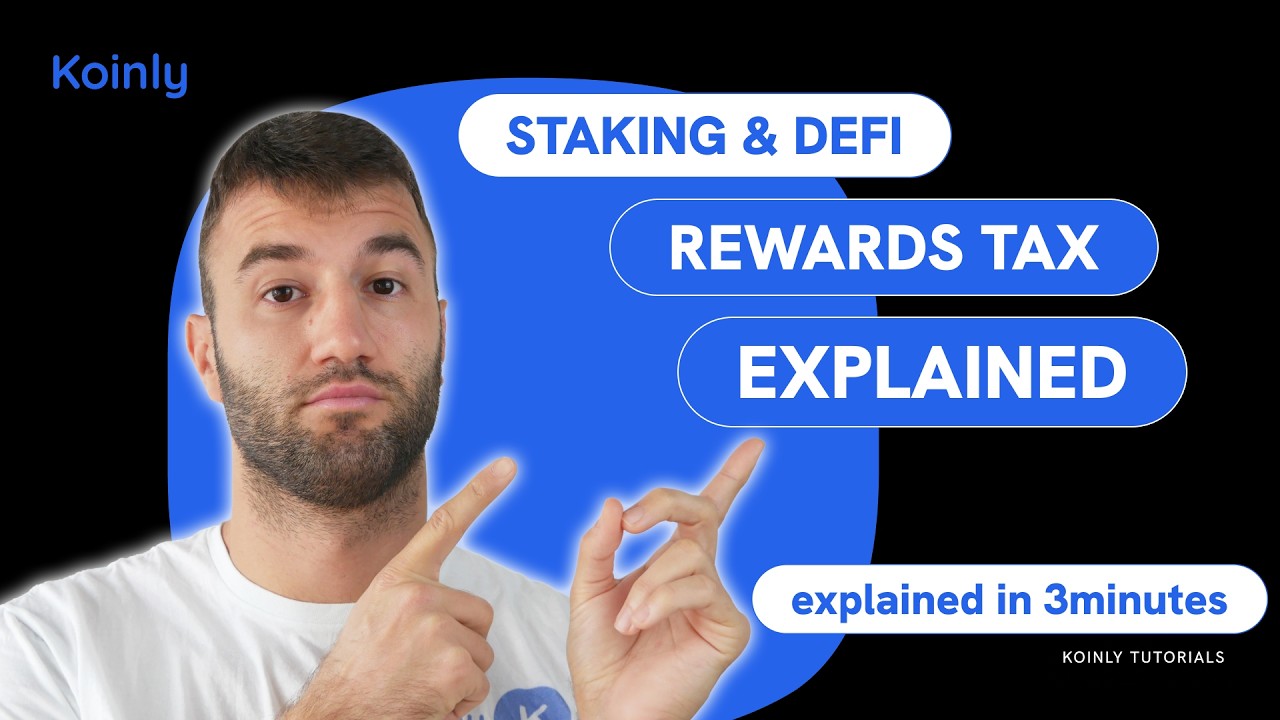 Staking & DeFi Rewards Tax Explained in Under 3 Minutes