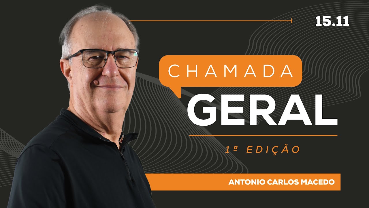 Not&iacute;cias do tr&acirc;nsito do feriad&atilde;o, atentado em Bras&iacute;lia e mais | Chamada Geral 1&ordf; edi&ccedil;&atilde;o | 15/11/2024