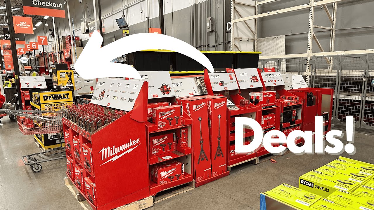 Распродажи инструментов в Home Depot в Черную пятницу, которые вы не можете пропустить!
