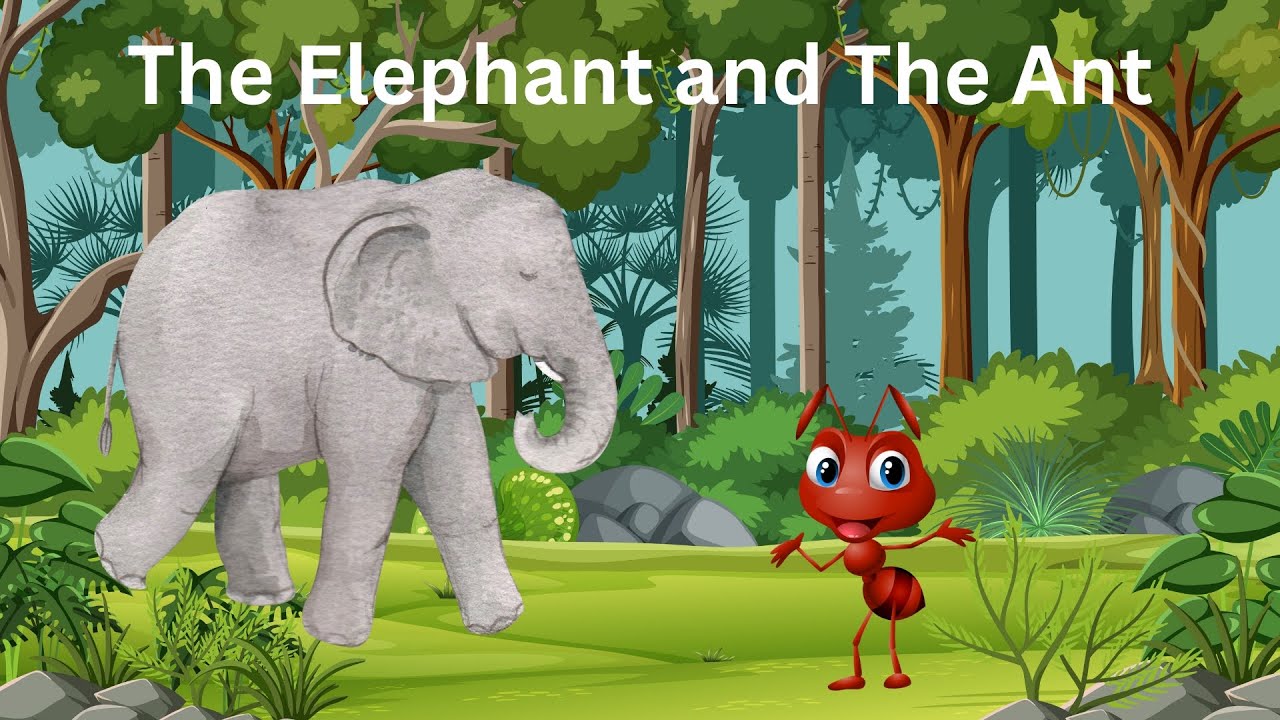 The Elephant and the ant | Moral Story | 07 | Bedtime Story | Story | Kids Learning with fun