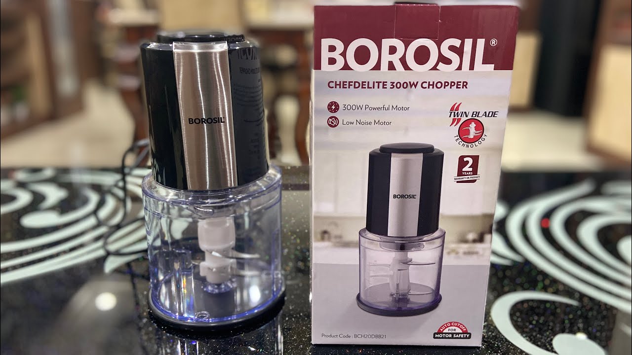 Unboxing - Borosil Chef Delite 300 Watts Electric Chopper