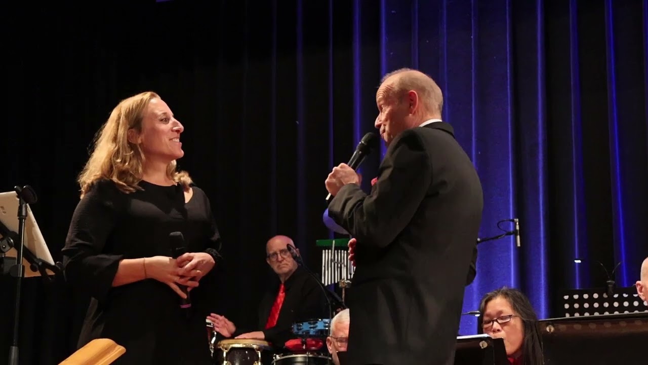 Tine & Klaus in persona Udo J&uuml;rgens mit Toachter Jenny - eine Duett als w&auml;re es Realit&auml;t