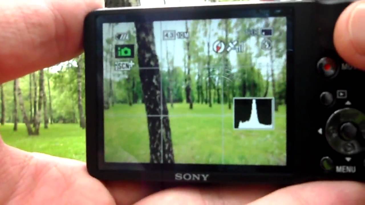 Основные фото функции Sony HX5V.MP4