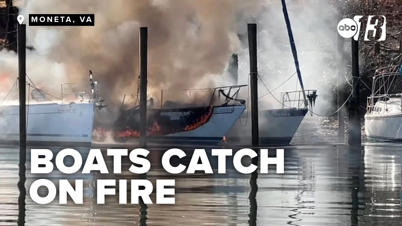 Two sailboats destroyed in Smith Mountain Lake dock fire