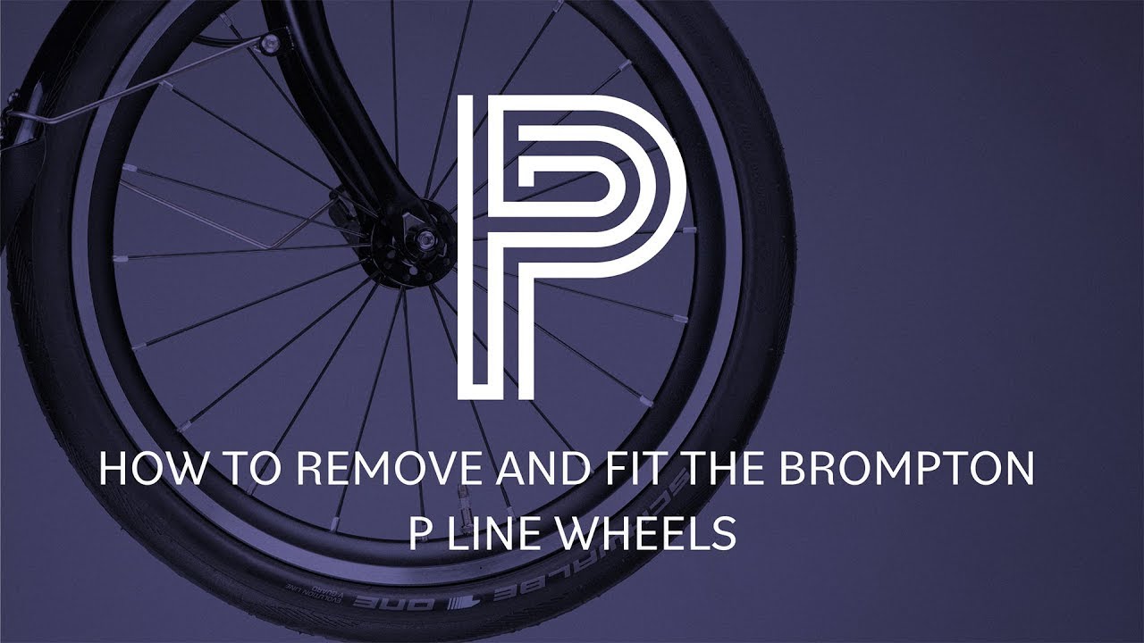 How to remove and fit the P Line wheels