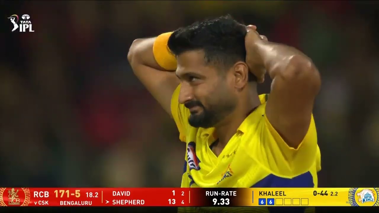 Захватывающий матч RCB против CSK @username__yashmekle