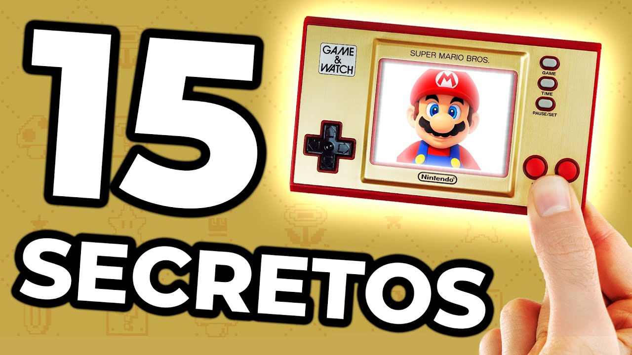15 Secretos INCREÍBLES 💡 Game and Watch Super Mario (Nintendo)