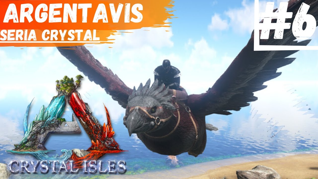🦕 Oswajanie Argentavis - ARK Survival Evolved PL Crystal Isles #6