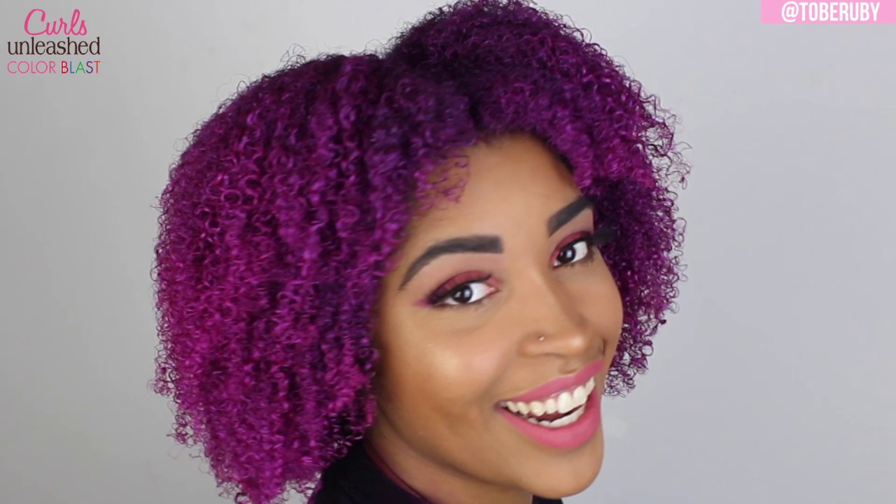 Vibrant Temporary Hair Color Wax Review| ORS Curls Unleashed Color Blast in Dragon Fruit