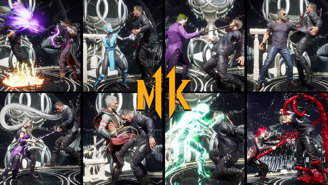 Mortal Kombat 11 - Every Character's Throws