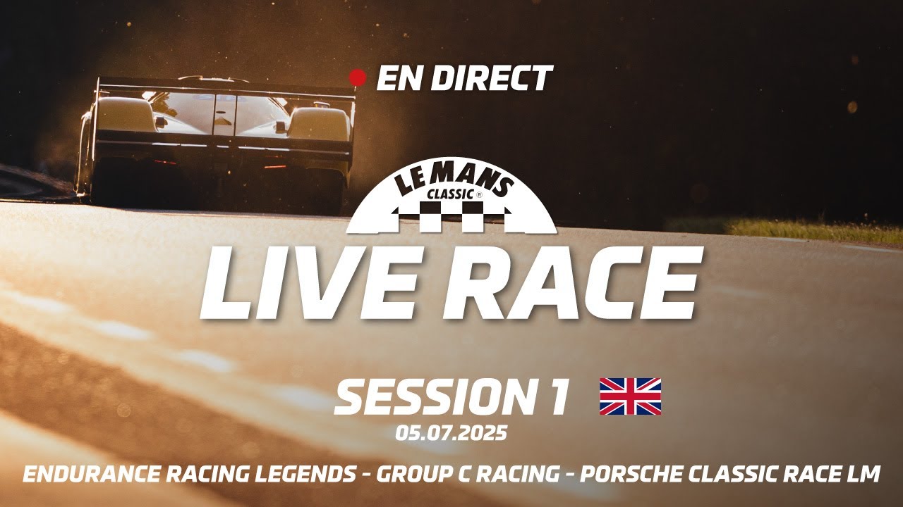 🇬🇧 Le Mans Classic 2025 - Group C and prototypes from modern era back on track!