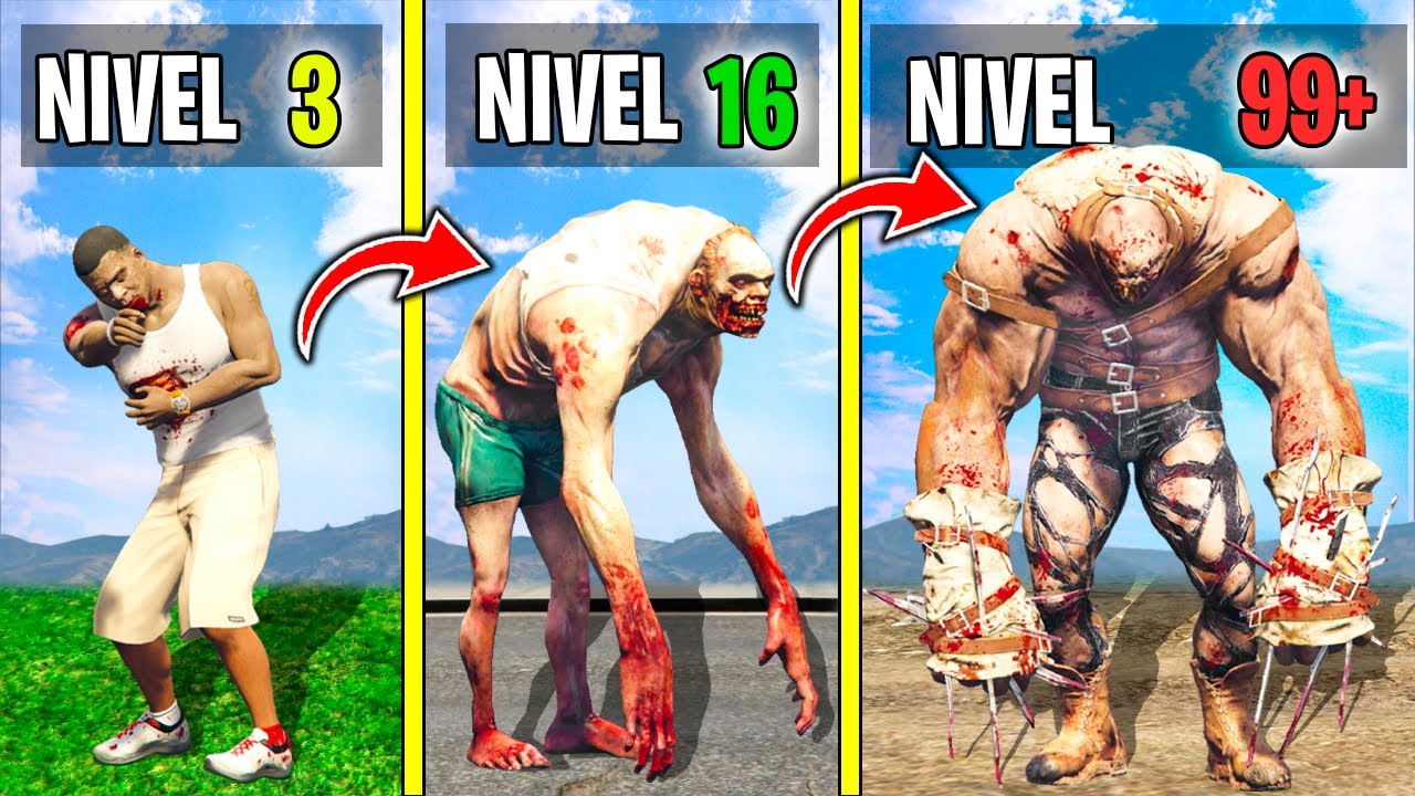 SOBREVIV&Iacute; 99 A&Ntilde;OS como ZOMBIE en GTA 5