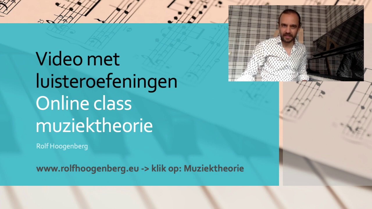 Gehoortraining niveau 8 Drieklanken luisteren majeur of mineur
