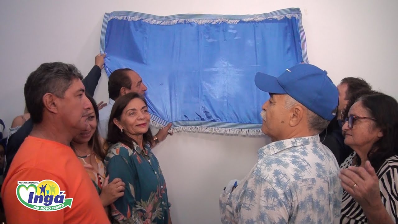 Inauguração da UBS V Quixelô - Ingá-PB  18 01 2020