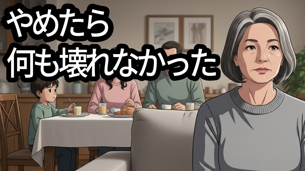 母が何もしなくなった正月。それでも、家は回っていました