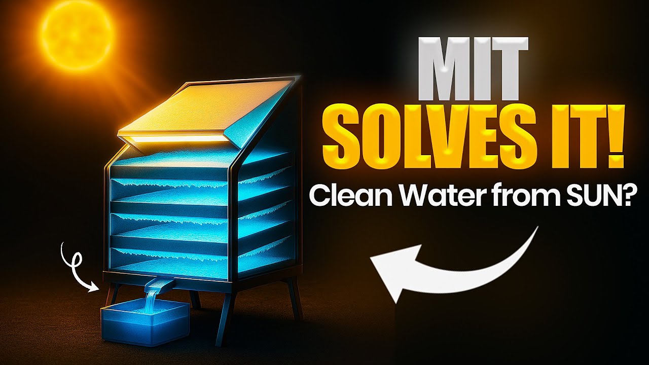 MIT&rsquo;s Sun-Powered Invention Could End the Global Water Crisis