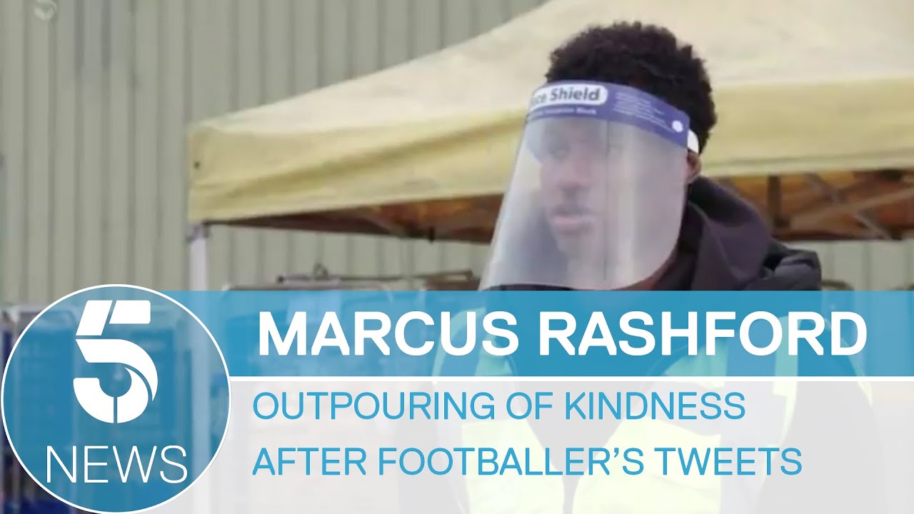 Marcus Rashford: public rallies behind footballer’s campaign to end child food poverty | 5 News
