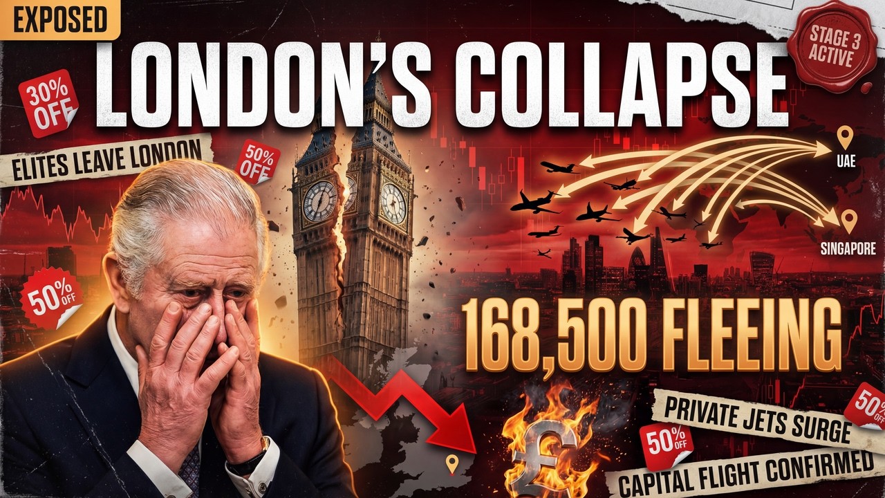 168,500 Millionaires Are Fleeing London! (Stage 3 Activated)