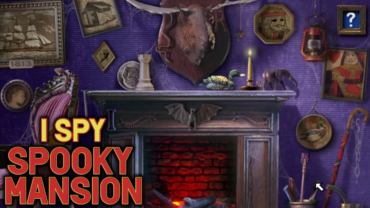 I Spy: Spooky Mansion Deluxe - Skeleton's Plan (Comfy Hidden Object Game)