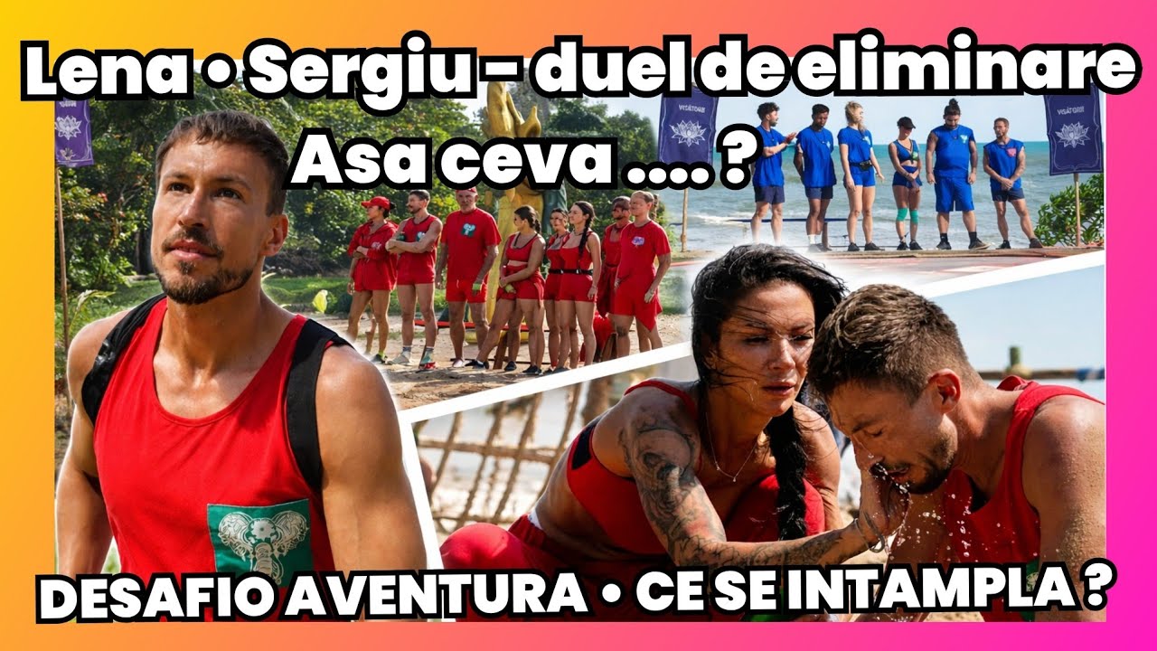 DESAFIO AVENTURA 💥 SERGIU CALIFAR A PARASIT COMPETITIA 💥 CE SE INTAMPLA LA DESAFIO 